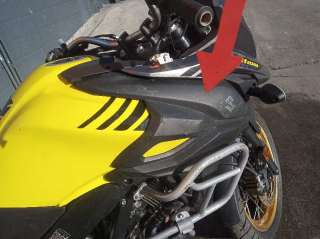 Recambio de carenado delantero derecho para suzuki v-strom 650 2017- referencia OEM IAM   