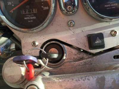 Recambio de conmutador de arranque para guzzi nevada 2005-2007 nevada 750 referencia OEM IAM GU01782500  
