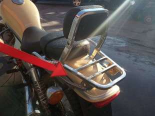 Recambio de guardabarros trasero para guzzi nevada 2005-2007 nevada 750 referencia OEM IAM GU31437074  