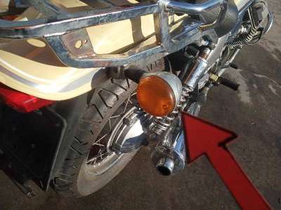 Recambio de piloto trasero derecho para guzzi nevada 2005-2007 nevada 750 referencia OEM IAM GU31751665  