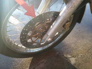 Recambio de disco freno delantero para guzzi nevada 2005-2007 nevada 750 referencia OEM IAM GU01613330  