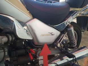 Recambio de moldura para guzzi nevada 2005-2007 nevada 750 referencia OEM IAM GU89000442  