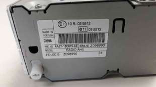 Recambio de sistema audio / radio cd para ford fiesta (cb1) 2008-2013 1.4 tdci cat referencia OEM IAM AA6T18C815AE   2
