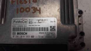 Recambio de centralita motor uce para ford fiesta (cb1) 2008-2013 1.4 tdci cat referencia OEM IAM BV2112A650ACC 0281018993  2