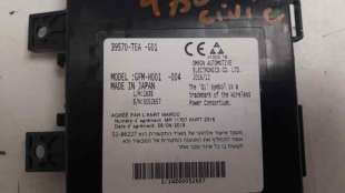 Recambio de modulo electronico para honda civic lim.4 (fc) 2017- 1.5 vtec cat referencia OEM IAM 39570TEAG01   2