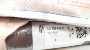 Recambio de airbag cortina delantero derecho para skoda spaceback (5h) 2013- ambition referencia OEM IAM 5JJ880742A   2
