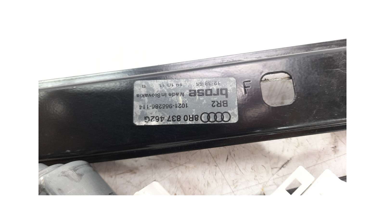 Recambio de elevalunas delantero derecho para audi q5 (8r) 2008-2016 2.0 16v tfsi referencia OEM IAM 8R0837462G   Recambio de elevalunas delantero derecho para audi q5 (8r) 2008-2016 2.0 16v tfsi referencia OEM IAM 8R0837462G