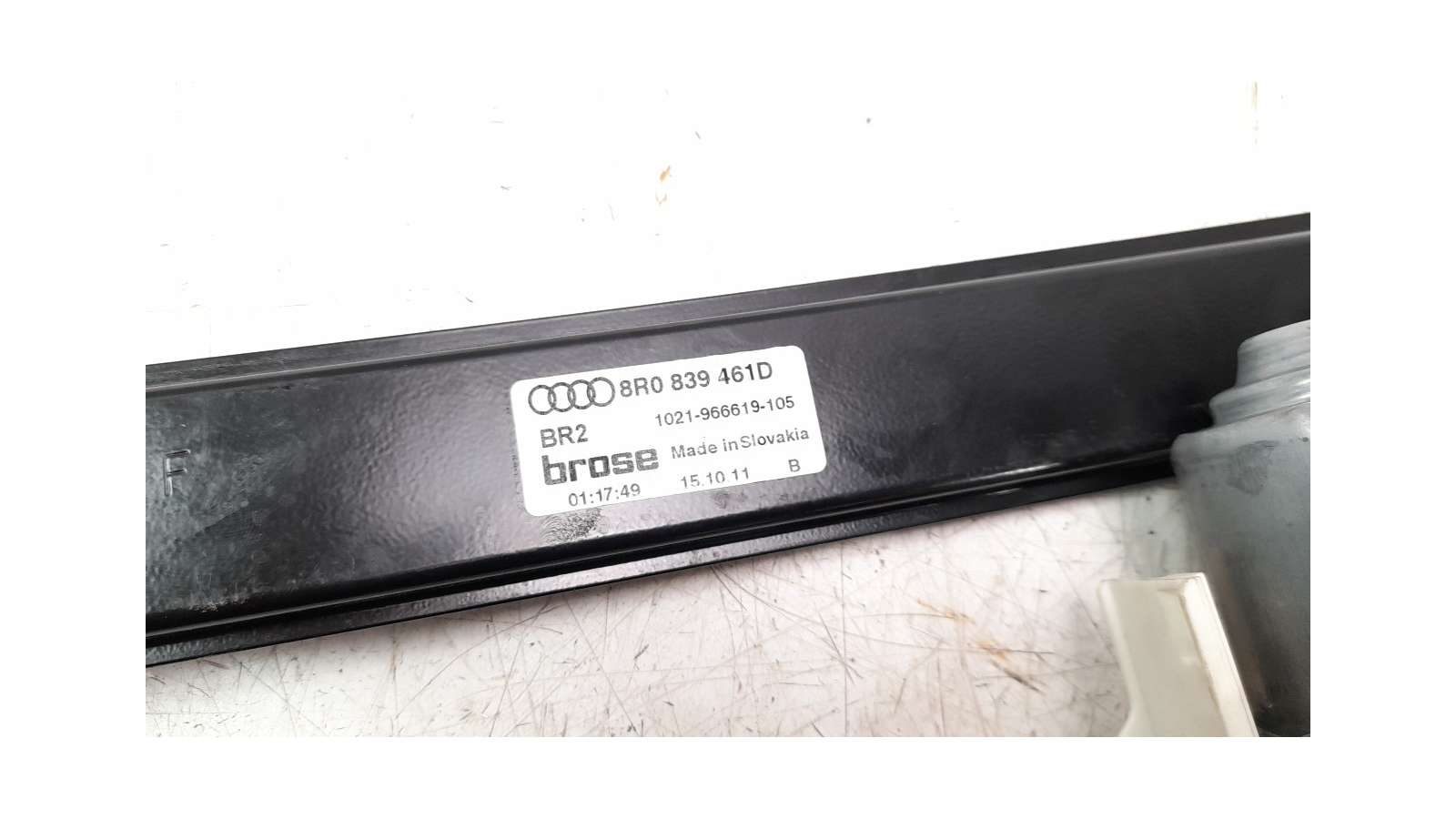 Recambio de elevalunas trasero izquierdo para audi q5 (8r) 2008-2016 2.0 16v tfsi referencia OEM IAM 8R0839461D   Recambio de elevalunas trasero izquierdo para audi q5 (8r) 2008-2016 2.0 16v tfsi referencia OEM IAM 8R0839461D