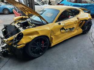 Recambio de mangueta delantera izquierda para porsche cayman (typ 981c) 2013-2016 gt4 referencia OEM IAM   