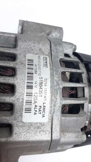 Recambio de alternador para alfa romeo giulietta (191) 2010- 2.0 jtdm referencia OEM IAM 51884351 ALF050203HQ  2