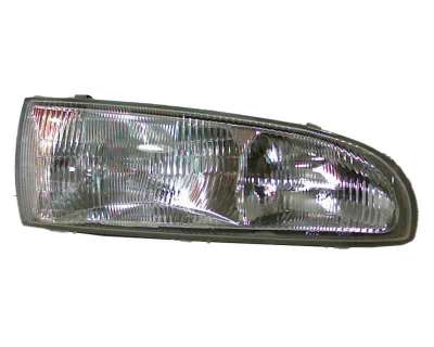 Recambio de faro derecho para hyundai h 100 1994-1999 referencia OEM IAM 9210243810 HN9204603 11393504