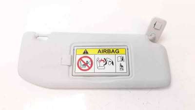 Recambio de parasol derecho para peugeot 208 2012-2019 allure referencia OEM IAM 1619396180  