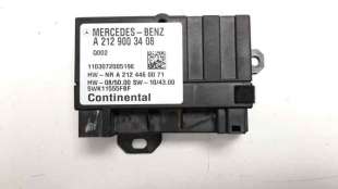 Recambio de modulo electronico para mercedes-benz clase e (w212) lim. 2009-2016 1.8 cgi cat referencia OEM IAM A2129003408 5WK11
