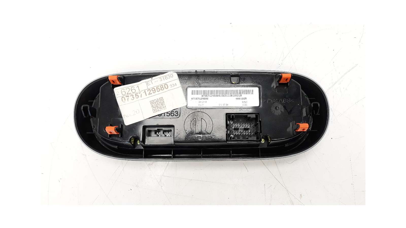 Recambio de mando climatizador para fiat 500 x (334) 2014- 1.6 jtdm 16v referencia OEM IAM 07357129580   Recambio de mando climatizador para fiat 500 x (334) 2014- 1.6 jtdm 16v referencia OEM IAM 07357129580