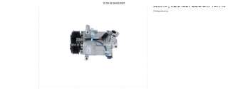 Recambio de compresor aire acondicionado para renault clio iv 2012- limited referencia OEM IAM 926000734R 320015 