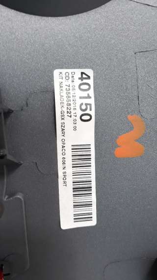 Recambio de moldura para fiat nuova 500 (150) 2007- s referencia OEM IAM 735619848 735658227 