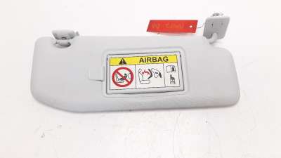 Recambio de parasol derecho para peugeot 208 2012-2019 1.2 12v vti referencia OEM IAM 16125841PR  
