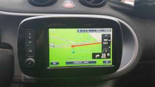 Recambio de pantalla multifuncion para smart forfour 2014- 0.9 turbo cat referencia OEM IAM 259155330R  