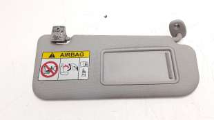 Recambio de parasol derecho para kia rio 2011-2016 1.1 crdi cat referencia OEM IAM 852021W150HCS  