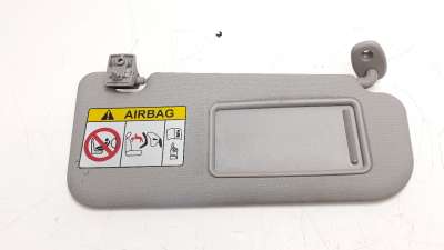 Recambio de parasol derecho para kia rio 2011-2016 1.1 crdi cat referencia OEM IAM 852021W150HCS  