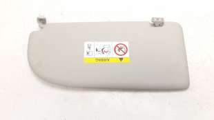 Recambio de parasol derecho para volkswagen caddy ocio 2015- 1.4 tgi (bivalent. gasolina / cng) referencia OEM IAM 2K5857552C  