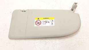 Recambio de parasol derecho para volkswagen caddy ocio 2015- 1.4 tgi (bivalent. gasolina / cng) referencia OEM IAM 2K5857552C   2