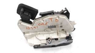 Recambio de cerradura puerta trasera derecha para volkswagen golf vii sportsvan 2013-2017 2.0 tdi referencia OEM IAM 5K4839016R  2