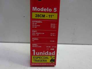 Recambio de escobilla limpia para universal universal - universal referencia OEM IAM ESCOBILLATRASERADE28CM 32030007015 