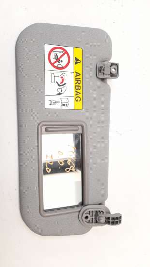 Recambio de parasol derecho para hyundai i20 2014- 1.2 16v cat referencia OEM IAM 85220C8050  