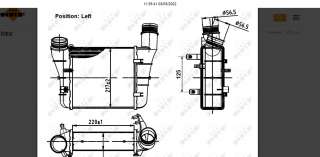 Recambio de intercooler para audi a4 avant (8e) 2004-2008 2.0 tdi referencia OEM IAM 8E0145805AA  30251