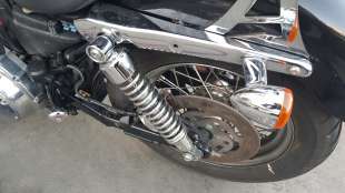 Recambio de amortiguador trasero izquierdo para harley-davidson xl/xr (sportster) 1986- sportster custom 53 (xl53c) referencia O
