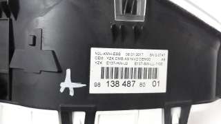 Recambio de cuadro instrumentos para peugeot 208 2012-2019 1.2 12v e-vti referencia OEM IAM 9813848780  