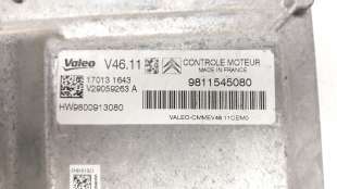Recambio de centralita motor uce para peugeot 208 2012-2019 1.2 12v e-vti referencia OEM IAM 9811545080 V29059263A  2
