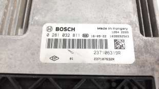 Recambio de centralita motor uce para renault captur 2013- 1.5 dci diesel fap energy referencia OEM IAM 237106319R 0281032811  2