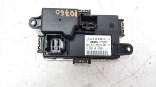 Recambio de resistencia calefaccion para mercedes-benz clase c (w204) lim. 2011-2014 2.1 cdi cat referencia OEM IAM A2128702110  2