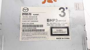 Recambio de sistema audio / radio cd para mazda 3 lim. () 2013- 2.2 turbodiesel cat referencia OEM IAM BHP3669G0C   2