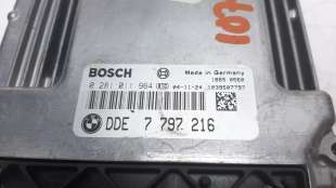 Recambio de centralita motor uce para bmw serie 1 berlina (e81/e87) 2004-2012 2.0 16v diesel cat referencia OEM IAM 7797216 0281 2