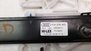 Recambio de elevalunas trasero derecho para audi q3 (f3b) 2018- 1.5 16v tsi act referencia OEM IAM 83A839462   2