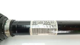Recambio de transmision delantera derecha para citroën c-elysée 2012- 1.6 blue-hdi fap referencia OEM IAM 9812035480 C1687 T2923 2