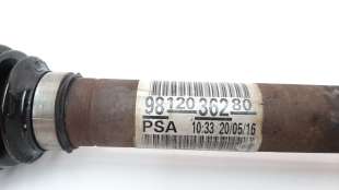 Recambio de transmision delantera izquierda para citroën c-elysée 2012- 1.6 blue-hdi fap referencia OEM IAM 9812036280 C1686 T29 2