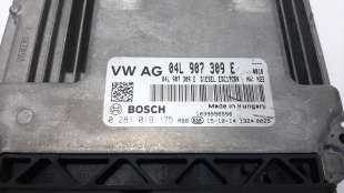 Recambio de centralita motor uce para audi a1 (8xk) 2014-2018 1.6 tdi referencia OEM IAM 04L907309E 0281019175  2