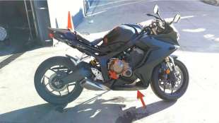 Recambio de moldura para honda cbr 650r 2018- referencia OEM IAM 64270MKND100   2