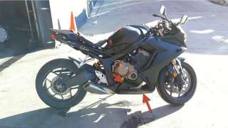 Recambio de moldura para honda cbr 650r 2018- referencia OEM IAM 64270MKND100  