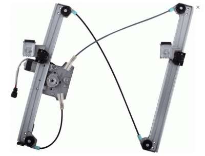 Recambio de elevalunas delantero izquierdo para seat ibiza (6k1) 1999-2002 referencia OEM IAM 6K4837401B 106210104 113713