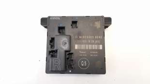 Recambio de modulo electronico para mercedes-benz clase e (w211) berlina 2002-2009 2.2 cdi cat referencia OEM IAM 2118201626  