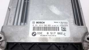 Recambio de centralita motor uce para bmw serie 3 lim. (f30) 2011-2015 2.0 turbodiesel referencia OEM IAM 8517862 0281018502  2