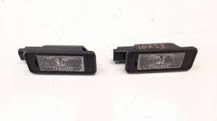 Recambio de piloto matricula para peugeot 208 2012-2019 1.2 12v e-thp / puretech referencia OEM IAM 9682403680  