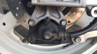 Recambio de pinza de freno trasera derecha para suzuki gsx-r 600/750/1100 (1989-2000) 1989- referencia OEM IAM 6910005851000  