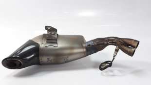 Recambio de silenciador trasero para kawasaki er 6 2012-2016 referencia OEM IAM HEGEH005  