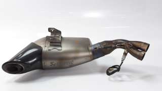 Recambio de silenciador trasero para kawasaki er 6 2012-2016 referencia OEM IAM HEGEH005  